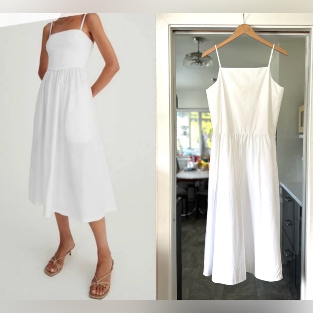 NWOTS Babaton Monograph Poplin Dress Sz M